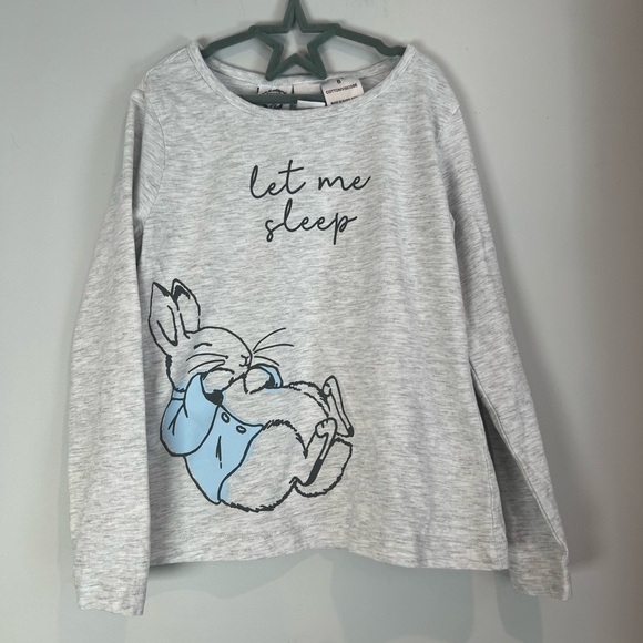Peter Rabbit Long Sleeve T-Shirt Grey - Picture 1 of 4